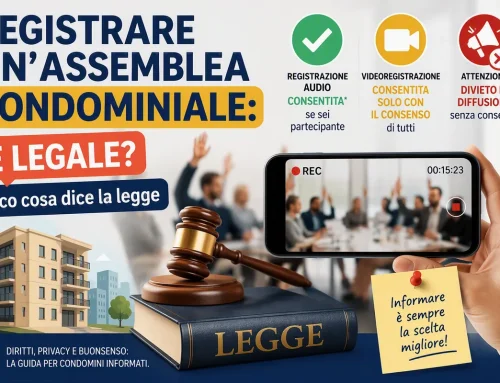 Registrare un’assemblea condominiale: si può fare?